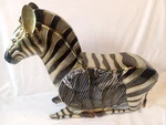 Deco Breeze Zebra Figurine Fan Metal Safari Animal Table Desk 2 Speed. Fixed Price $89.00.