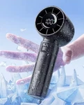 Coldsky Portable Personal Turbo Fan, 5 Speeds Handheld With Digital Display. Fixed Price $15.98.