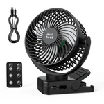 Minthouz Clip Fan, 12000MAH Desk Fans, 360 Rotation Rechargeable Portab. Fixed Price $40.86.