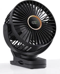 Tunise Mini Clip On Fan Battery Operated Digital Display. Fixed Price $21.36.