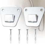 2-SET Heavy Duty Wall Fan Mounting Bracket Solid Steel, With Fastening Scre.... Fixed Price $14.29.