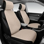 Linen Car Seat Covers Front 2 Pcs Durable & Non-slip Breathable.... Fixed Price $102.27.