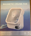 Giiknew Magnetic Mini Fan Model 2082A Usb Rechargeable Adjustable Tilt Pink. Fixed Price $14.00.