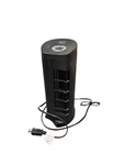 Cascade Intertek Speed Tower Oscillating Fan Black 13" Tested. Fixed Price $49.99.