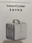Instantcooler BA-73 Portable Usb Fan, Pink, Square, Push Button Control. Fixed Price $20.00.
