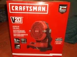 Craftsman V20 Cordless Personal Fan, Misting Settings For And Airflow,. Fixed Price $70.00.