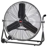 Dayton 61LD87 Mobile Floor Fan, 3 Speeds, Silver, Carrying Handle. Fixed Price $224.99.