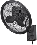 Hdc AM208W-NI Bentley Ii 18" Indoor/outdoor Iron Oscillating Wall Fan Local Only. Fixed Price $139.95.