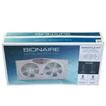 Bionaire 3 Speed Twin Reversible Airflow Window Fan, Remote Control, Lcd Screen. Fixed Price $99.95.