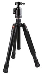 Kingjoy 51" Pro M-1259B Portable Travel TRIPOD,QA-01 Single Knob Ball Head,black. Fixed Price $24.95.