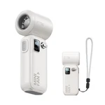 Kimmoo Portable Handheld Turbo FAN,100 Speeds, Ultra-powerful Mini, Whie. Fixed Price $17.58.