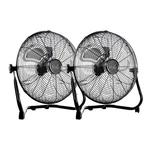 Vie Air 20 Inch Twin Pack Industrial Tilting High Velocity 3 Speed Metal Floo.... Fixed Price $130.91.