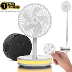 Venty Portable Fan - Wireless Battery Operated 4 Speeds Led Lighting. Fixed Price $69.05.