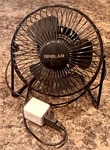 Opolar Mini Usb Portable Fan Quiet Operation Black Freestanding Metal. Fixed Price $29.99.