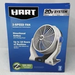 Hart HPCF01 20V Cordless 2-SPEED 7.5" Fan, Tool Only, No Battery. Fixed Price $43.98.