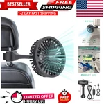 Tripole Car Fan For Rear Seat Usb Powered Powerful 3 Speed 5V With Adjustabl. Fixed Price $15.91.