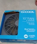O2 Cool 10-INCH Portable Fan With Ac Adapter FD10101A. Fixed Price $24.99.