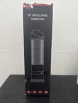 Dr. Prepare 16" Portable Oscillating Tower Fan 3 Speeds - 60* Smooth Oscillation. Fixed Price $35.00.