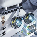 Car Fan For Backseat Kids Baby Dog, Dual Head Battery Powered. Fixed Price $39.99.
