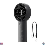 Portable Handheld Fan 5000MAH Rechargeable, 5-SPEED Turbo Wind, Led Display. Fixed Price $39.19.