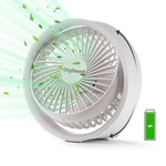 Digibond Small Desk Fan, Ultra Quite Usb Portable 3000MAH Rechargeable Ba.... Fixed Price $17.35.