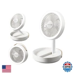 Gaiatop Foldable Small Desk Fan With Led Night Light, 6.8IN Wireless 6000MAH Bat. Fixed Price $39.75.
