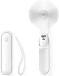 Portable Handheld Fan, Mini Personal 3-IN-1 With Power Bank&flashlight, 12-19 Hr. Fixed Price $29.19.