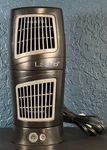 Lasko 12" Twist-top 3-SPEED Table/desktop Tower Fan 4911 Black Tested. Fixed Price $14.99.