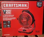 Craftsman V20 12 Inch 3 Speed High Velocity Industrial Fan 1400 Cfm Jobsite. Fixed Price $88.00.