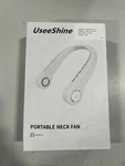 Useeshine Portable Neck Fan HL18 -white. Fixed Price $29.99.