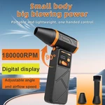 Electric Air Duster 180000RPM Super Power Turbo Fan Digital Display With Light. Fixed Price $29.99.