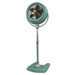 Pedestal 3 Speed Adjustable Height Tilt Retro Metal Green Vornado Vfan Decor. Fixed Price $369.99.