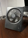 Faraday FD01 Rechargeable Desk Fan Usb Battery Powered Black Portable. Fixed Price $5.00.