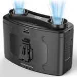 Panergy 20000MAH Waist Fan Belt Clip Rechargeable 10 Speed 40H Runtime. Fixed Price $89.99.