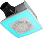 Broan Nutone Chromacomfort Sensonic Exhaust Fan Bluetooth Speaker Led Light. Fixed Price $118.52.