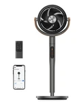 Smart Fan 120 +105 Oscillating Standing 100FT Remote Wifi Alexa Grey 37-43 Dreo. Fixed Price $209.99.