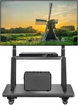 Mobile Cart,rolling Tvs On Wheels Height Adjustable Heavy-duty Floor. Fixed Price $275.99.