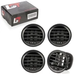 4X Dashboard Air Vent Grill Nozzle Black For Vauxhall Adam Corsa. Fixed Price $51.26.