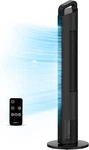 Nexair 36 Oscillating Tower Fan, Speed Portable With Remote Control. Fixed Price $89.99.