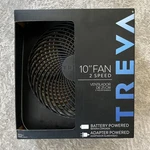 O2COOL Treva 10" Portable Fan Battery Operated Ac Adapter FD10002A New. Fixed Price $20.00.