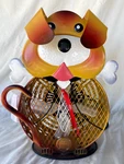 Himalayan Breeze Fabricated Metal Puppy Dog Electric Fan New Tags. Fixed Price $49.99.