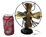 Vintage Polar Club Table Fan Type Model With Brass Blades. Fixed Price $275.00.