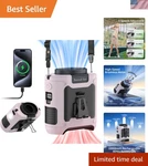Socool 10000MAH Portable Waist Fan Clip Wearable Belt Personal Recharg.... Fixed Price $47.99.