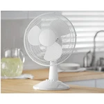Mainstays 12" 3-SPEED Oscillating Table Fan, FT30-8MBW White Open Box. Fixed Price $24.99.