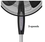 New Hampton Bay 16 In. 3 Speed Digital Oscillating Standing Fan With Adjustable.. Fixed Price $31.99.