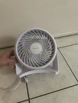 Honeywell HT-904 Tabletop Air-circulator Fan Powerful 3 Speed White. Fixed Price $16.99.