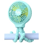 Wihoo Portable Stroller Fan, 11H Ultra-long Battery Life 3 4.5 Inch, Blue. Fixed Price $28.71.