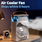 Mini Air Cooler Fan Portable Usb Desktop Humidifier Led 3 Speed Home Office. Fixed Price $29.99.