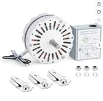 New Hiorucet F051082944 Attic Fan Motor With Thermostat. Fixed Price $49.95.