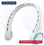Gulaki Portable Neck Fan, Personal With 4000MAH Battery, Rechargeable. Fixed Price $59.98.